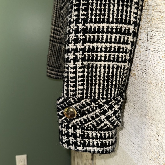 Coach New Without Tags Woman’s Houndstooth Jacket xs - Picture 2 of 7